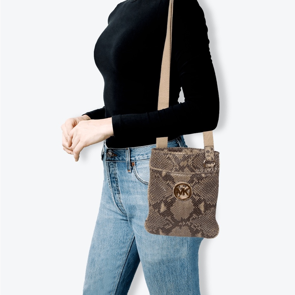 Michael Kors Crossbody Snakeskin Bag
